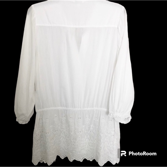 Lucky Brand Embroidered Top - Picture 3 of 4